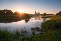 Morning. Nicholas Shartomsky monastery. / ***