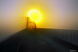 Dawn and footbridge / ***