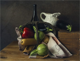 With vegetables ... / _^_