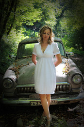 Somewhere in the countryside, very inexpensive, dad bought a car / ***