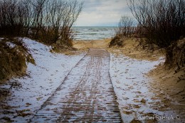 Winter in Liepaja. Storm. / ***