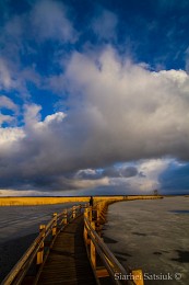 Winter in Liepaja. Storm. / ***