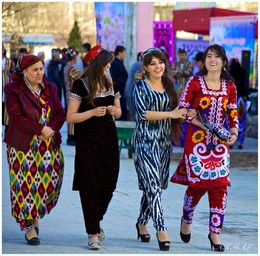 The girls of our city! Dushanbe. Tajikistan / ***