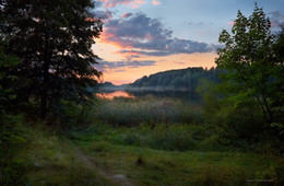 About the silence of a summer evening / ***