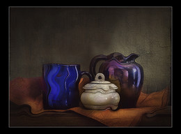 Blue Mug / digital art