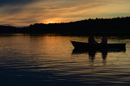 Sunset on Vuoksa / ***