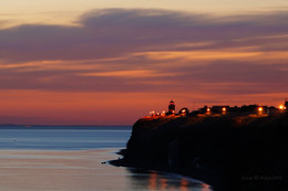 Lighthouse after sunset / ***