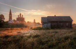 summer dawn in the village of Osenevo / ***