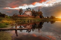 sunset in Dunilovo / ***