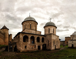 The temple in the Ivangorod fortress. / ***