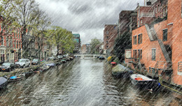 ** rain in Amsterdam * / ***
