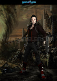 Recently Created Joy Warrior character animation and simulation in GameYan studio / ***