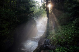 The streams of light and water / ***