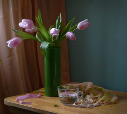 Pink tulips / ***