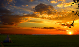 Steppe sunset / ***