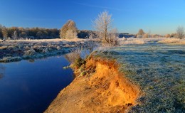 Frosty Morning on the River Plisa / ***