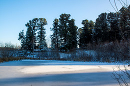 Winter light painting. / ***