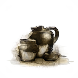 pitcher / digital art