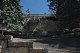 Old Kislovodsk. Ladder Leonidova in Sanatorium. Ordzhonikidze / ***