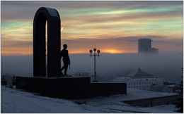 Monument to soldiers-internationalists in Krasnoyarsk / ***