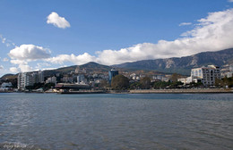 Yalta, embankment, view from the sea / ***