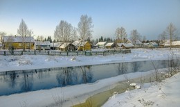 December on the banks of the river Pigomy ... / ***