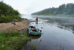 And you greeted the dawn with a fishing rod? / ***