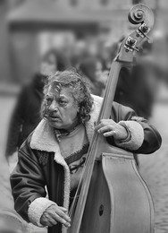 The street musician. / ***