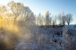 Winter, Dawn, Fog ... / ***