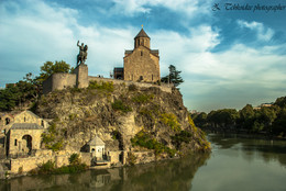 Tbilisi. Metekhi church / Tbilisi. Metekhi church