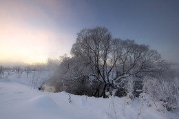 Dawn, fog, frost .. / ***