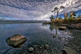 By the lake / ***