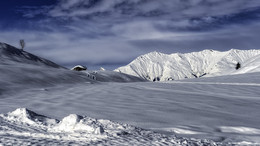 Wintertraum / Schnee, wohin das Auge schaut