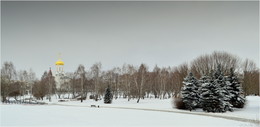 In the park in winter / ***