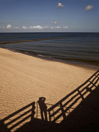 SEBSTPORTRAIT / Hier habe ich mich selbst auf der Insel USEDOM aufgenommen.