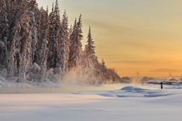 at sunset / ***