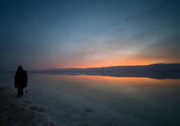 Dead sea sunrise / sea