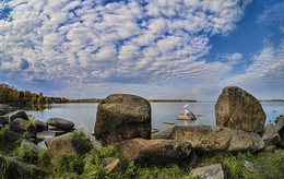 By the lake / ***