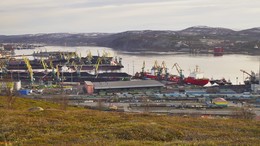 Murmansk....the port city / ***