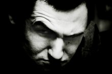 From under his brows / ***