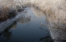 Bungee on the winter river / ***