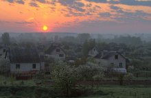 Morning over the village / **************