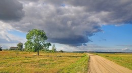 outside the village / ***