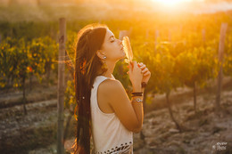 At sunset / ***