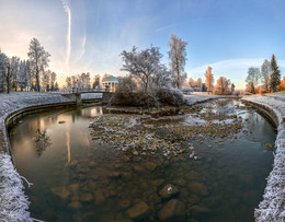 Stones in a river. / ***