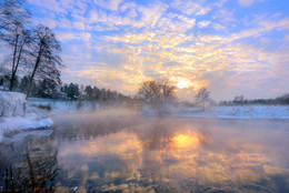 Frosty sunset / ***