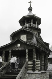 In the temple / ***