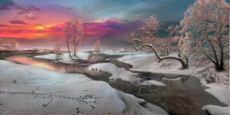 Winter Sunset / ***