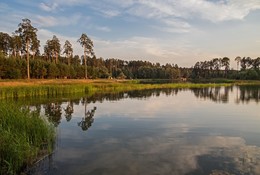 Evening on the lake / ***