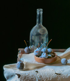 On wild frozen pears ... / ...